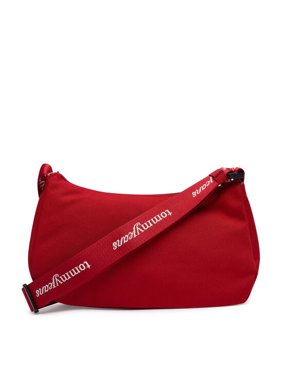Tommy Jeans Дамска чанта Tommy Jeans Tjw Ess Daily Shoulder Bag AW0AW18768 Червен