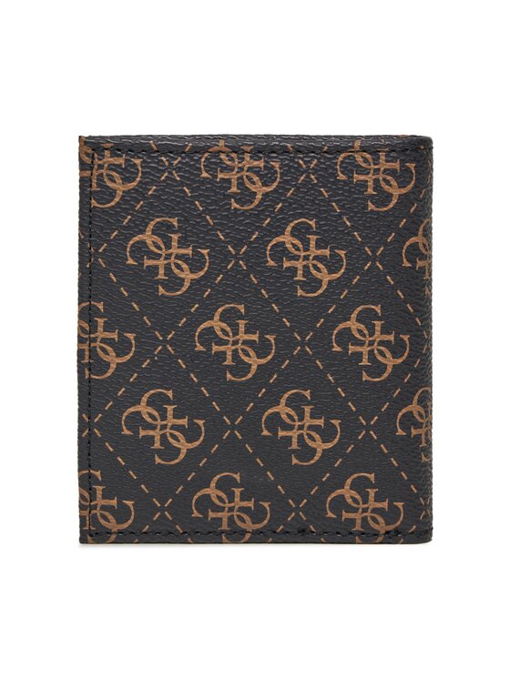 Guess Zestaw portfel i brelok Guess Gift Box GFBOXM P3301 Brązowy