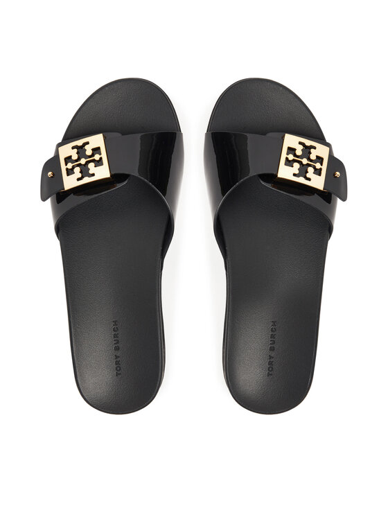 Tory Burch Ciabatte Tory Burch Buckle Slide 157872 Nero
