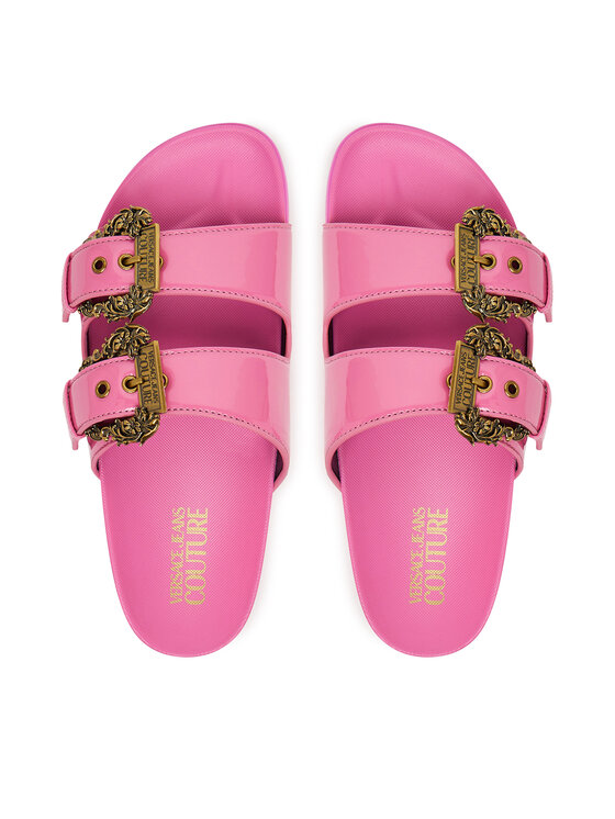 Versace Jeans Couture Шльопанці Versace Jeans Couture 80VA3SM1 ZS190 499 Рожевий