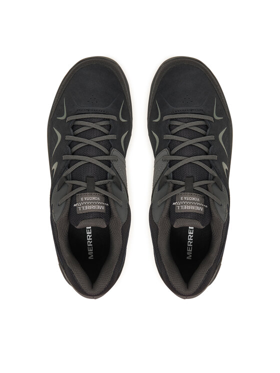 Merrell Трекінгові черевики Merrell Yakota 3 J038429 Чорний
