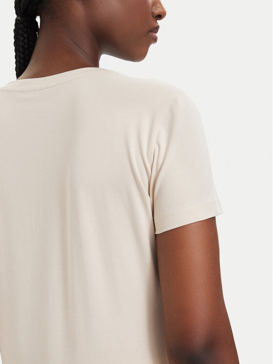 Guess Guess Футболка 182454 Бежевий Classic Fit