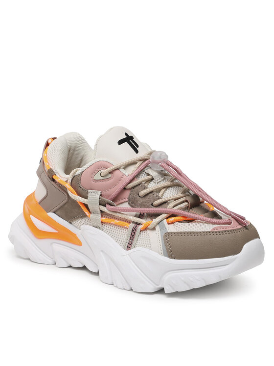 Togoshi Sneakersy Togoshi WPRS-2021W05141 Béžová