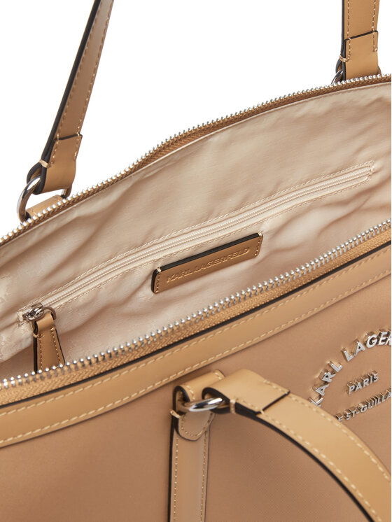 KARL LAGERFELD Ročna torba KARL LAGERFELD A2W30080 Rjava