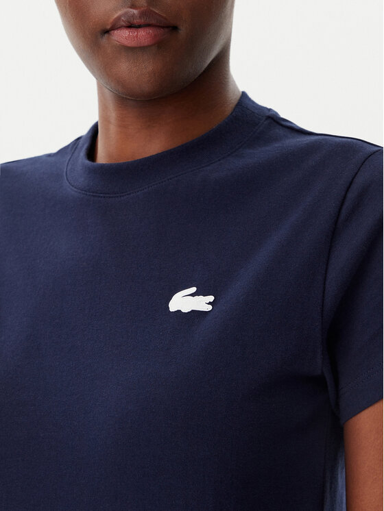 Lacoste Lacoste Футболка TF9246 Cиній Slim Fit