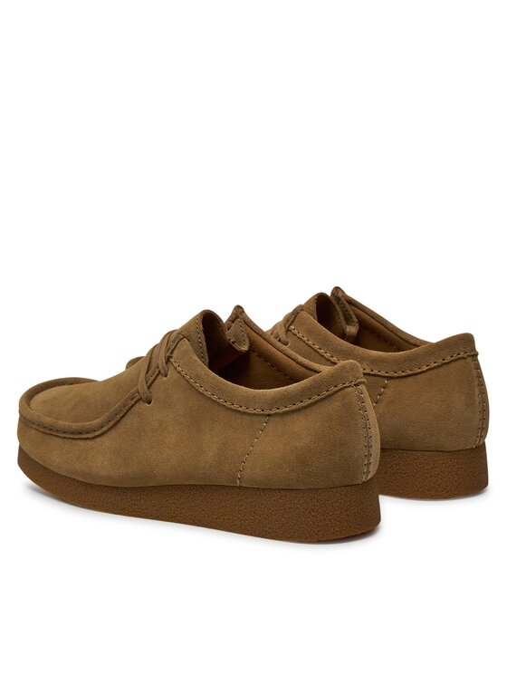 Clarks Mokasíny Clarks Wallabeeevo 26172821 Hnedá