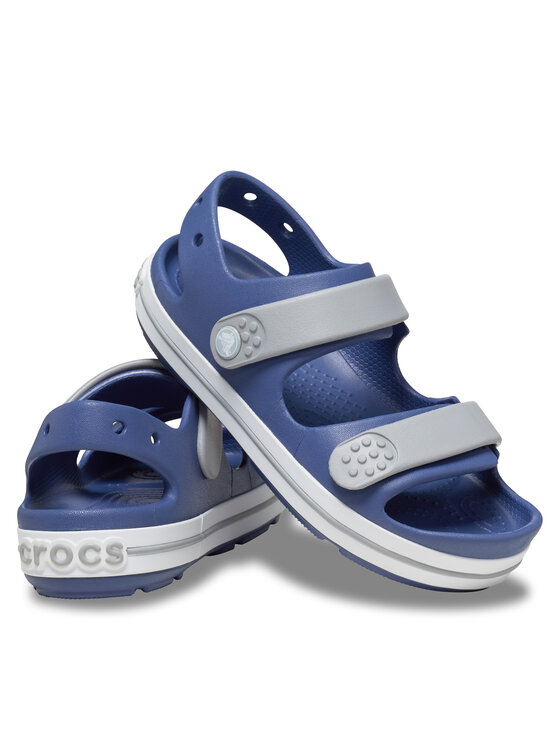 Crocs Sandali Crocs Crocband Cruiser Sandal Kids 209423 Grigio
