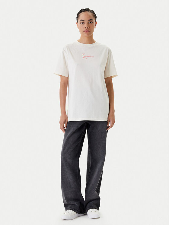 Karl Kani Karl Kani Majica Signature Cherry Print PD00005460 Bela Oversize
