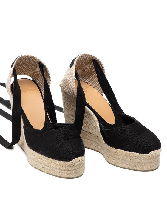 Castañer Espadrilky Castañer Carina/8ED/001 020961-100 Černá