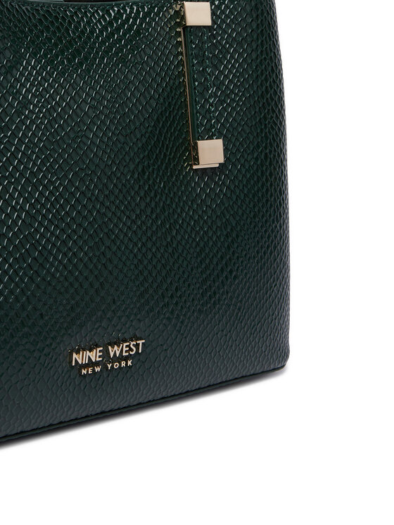 Nine West Ročna torba Nine West CEO-UNION FLOW-LDA9532 Temno zelena