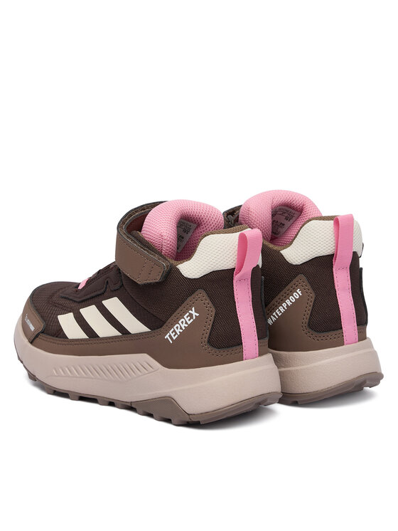 adidas Botas de trekking adidas Terrex Anylander Mid Climaproof Children Hiking Shoes KJ2670 Marrón