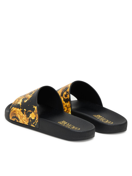 Versace Jeans Couture Шльопанці Versace Jeans Couture 80VA3SQ3 ZS365 G89 Чорний