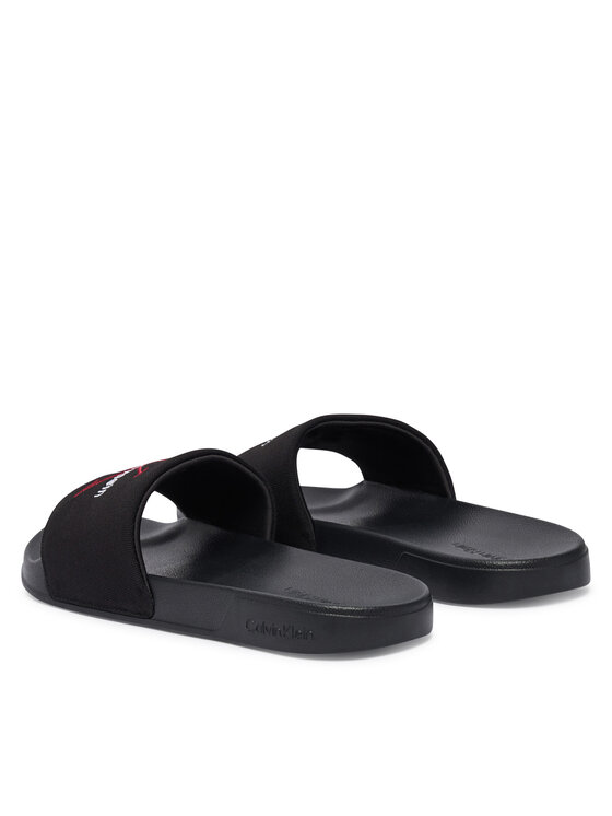 Calvin Klein Iešļūcenes Calvin Klein Ess Slide Cv YM0YM01393 Melns