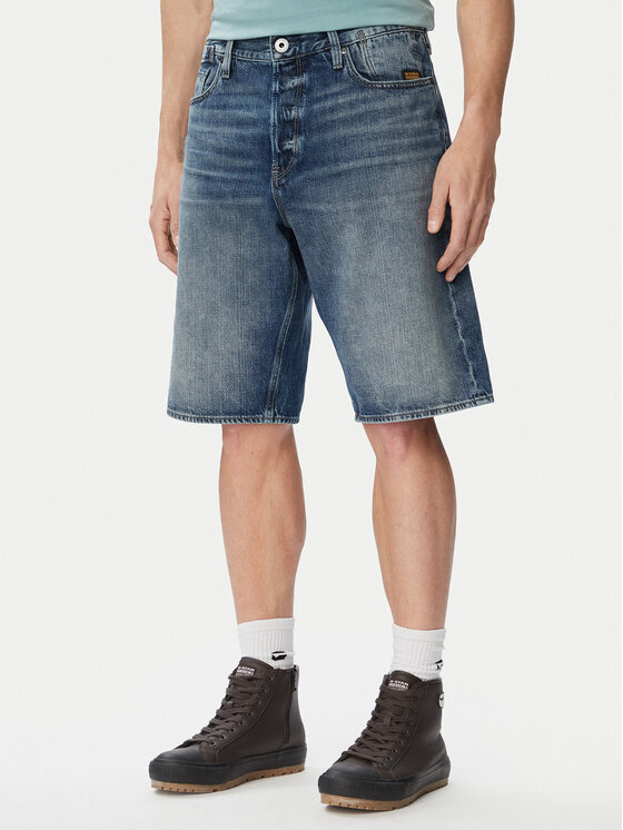 G-STAR G-Star Raw Jeansshorts Deeggie D28474-E352 Blau Regular Fit