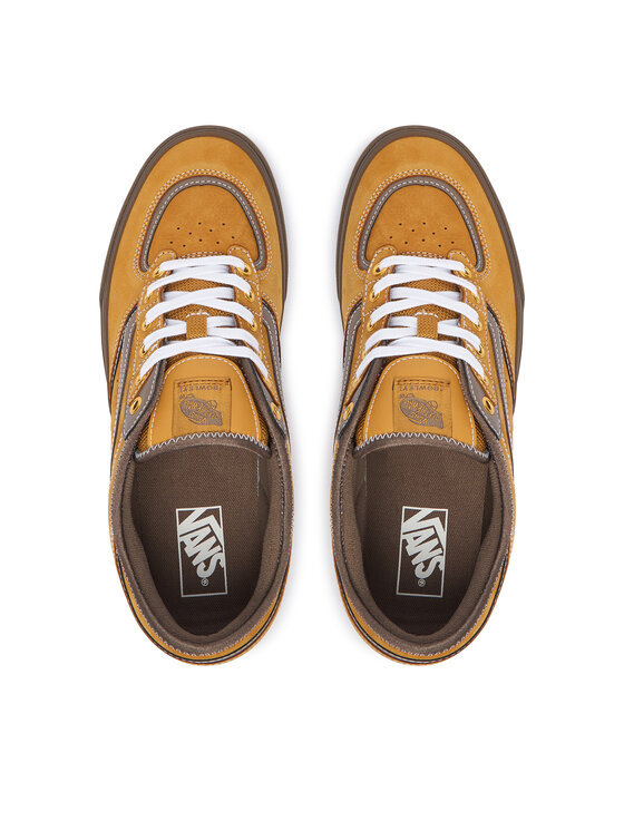 Vans Tenisówki Vans Rowley Classic VN000SF4JM91 Żółty ciemny