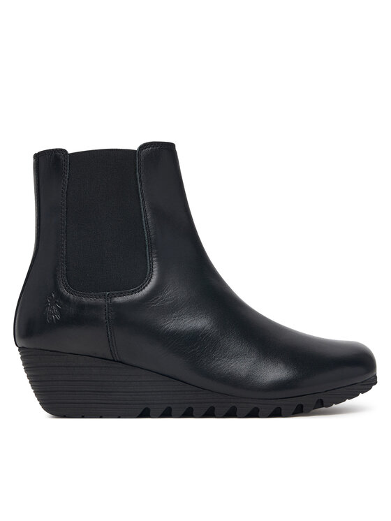 Fly London Polokozačky Fly London Orfufly P145496000 Černá