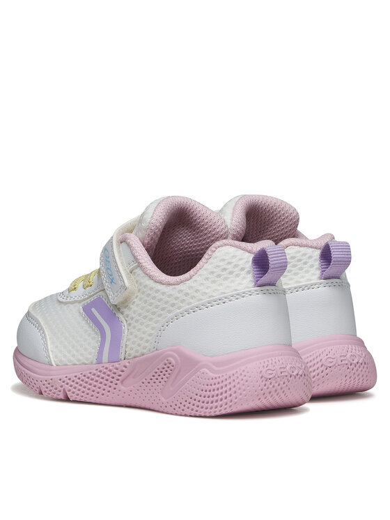 Geox Tenisice Geox B Sprintye Girl B454TD 01454 C0406 Bijela
