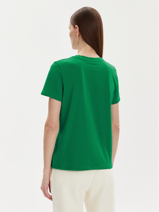 Tommy Hilfiger Tommy Hilfiger Camiseta 1985 WW0WW37877 Verde Regular Fit