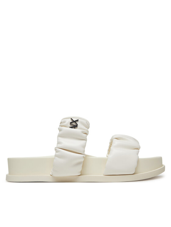 Armani Exchange Klapki Armani Exchange XDP062 XV926 00894 Écru