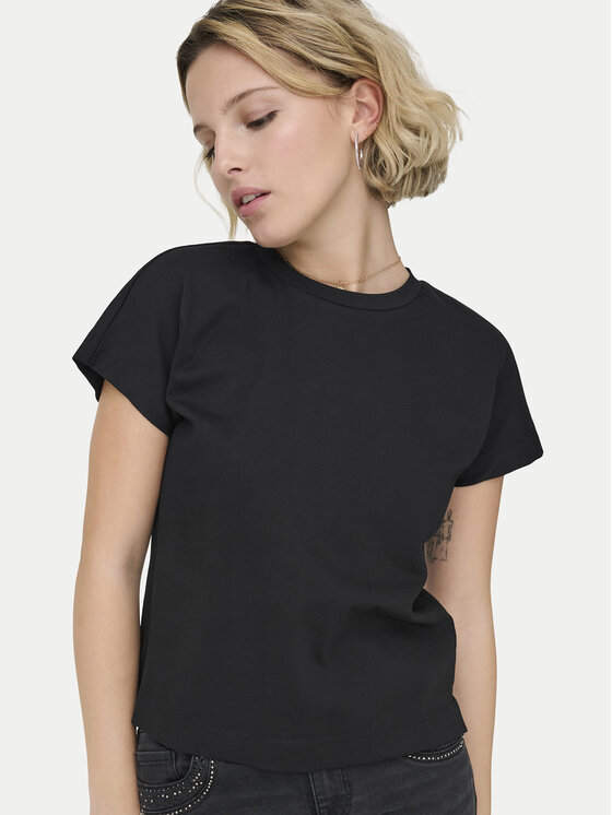 ONLY ONLY Camiseta Erica 15308926 Negro Oversize