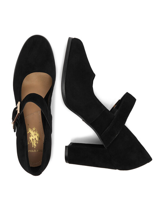 U.S. Polo Assn. Tacones U.S. Polo Assn. EO-KELLY001W/GL1 Negro