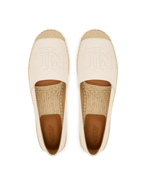 LAUREN RALPH LAUREN Еспадрили LAUREN RALPH LAUREN Cameryn 802P04415004 Бял