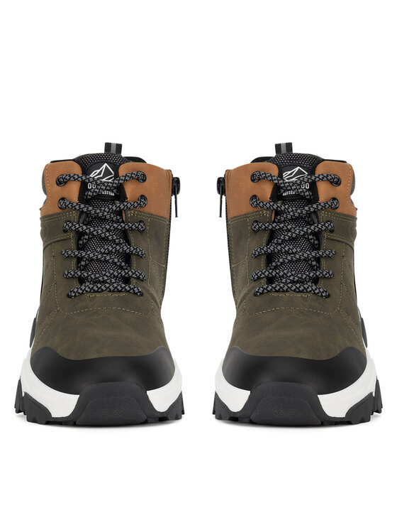 Action Boy Šnurovacia obuv Action Boy AVO-3299-002 IV CH Kaki