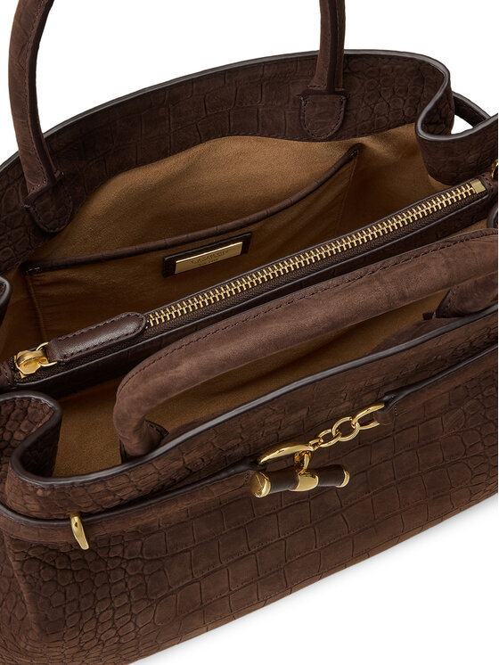 LAUREN RALPH LAUREN Rankinė LAUREN RALPH LAUREN 431P18464003 Tamsiai ruda