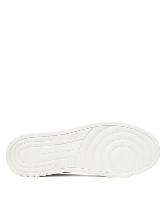 Tommy Hilfiger Sneakers Tommy Hilfiger Th Sporty Cupsole Corp FW0FW09025 Bianco
