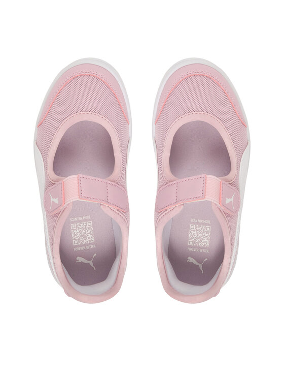 Puma Балетки Puma Courtflex v3 Lina V PS 400578 02 Рожевий