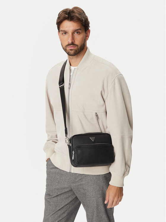 Guess Saszetka Guess HMMISL P6422 Czarny
