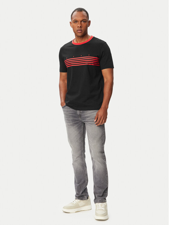 HUGO HUGO Camiseta Dempsy 50563796 Negro Regular Fit