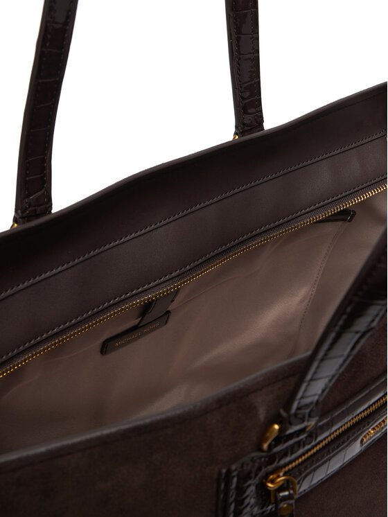 MICHAEL Michael Kors Kabelka MICHAEL Michael Kors Jet Set Travel 30F6ATVT4S Tmavě hnědá