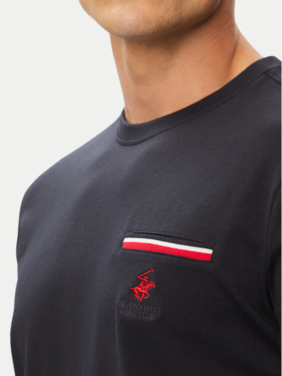 Beverly Hills Polo Club Beverly Hills Polo Club Футболка P-SS26M-TS0112 Cиній Regular Fit