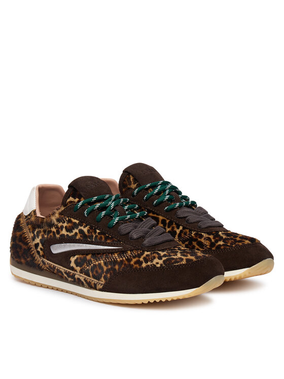 D.A.T.E. Sneakersy D.A.T.E. Athleta Ballet W451-AB-PN Brązowy