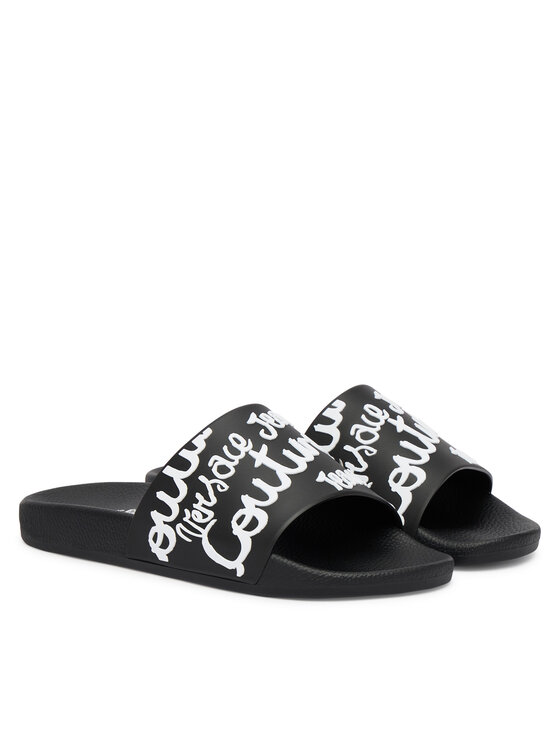 Versace Jeans Couture Шльопанці Versace Jeans Couture 80VA3SQ1 71352 899 Чорний