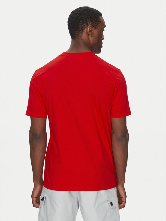 HUGO HUGO Футболка 50538257 Червоний Regular Fit