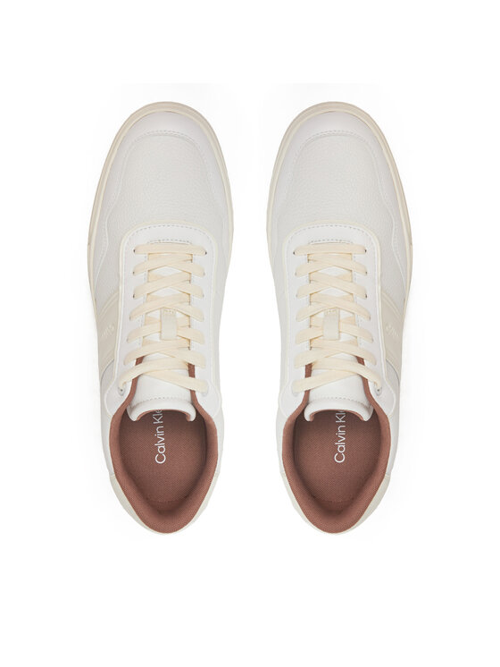 Calvin Klein Αθλητικά Calvin Klein Low Top Lace Up Logo HM0HM01653 Λευκό