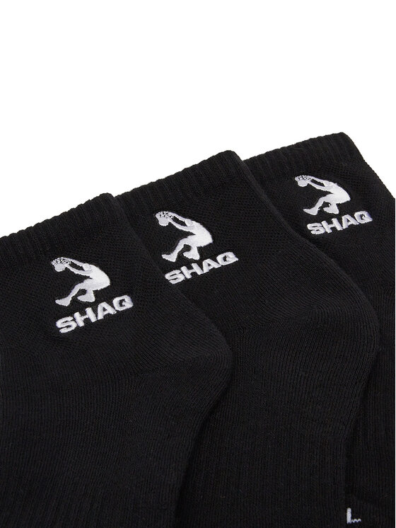 SHAQ Къси чорапи Shaq AS_SHQ_H_001Z_SS25 (3-PACK) Черен