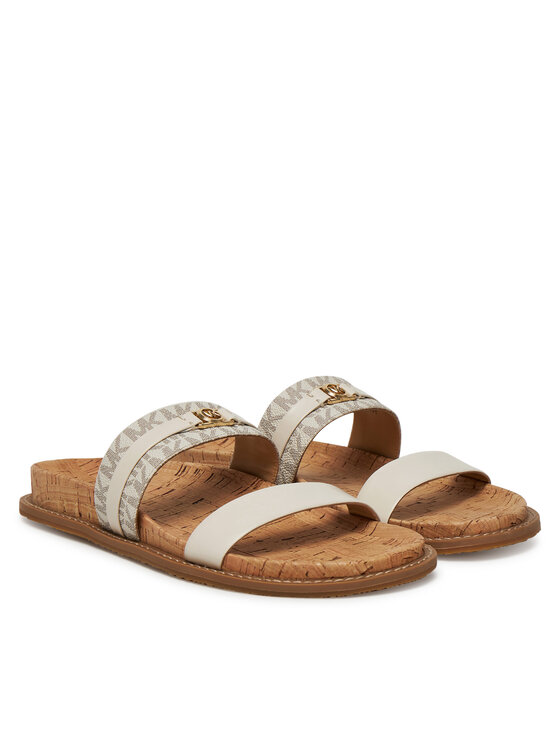 MICHAEL Michael Kors Шльопанці MICHAEL Michael Kors Mandy 40S5MAFS3L Écru