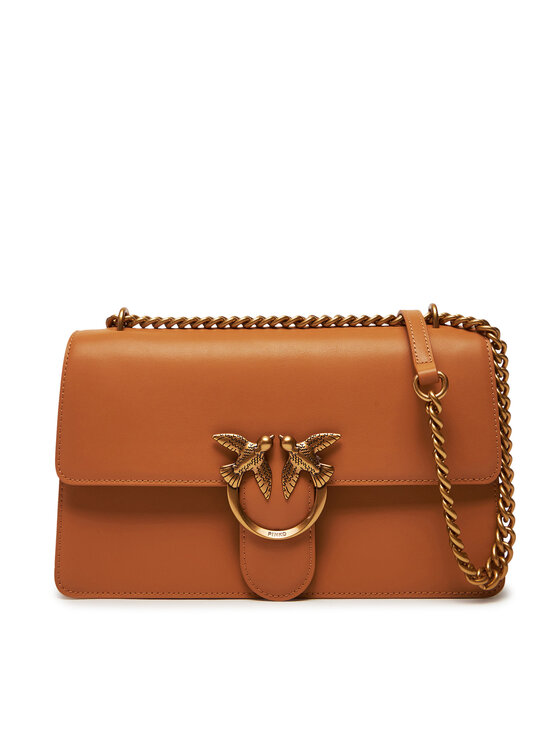 PINKO Kabelka PINKO Love One Classic Dc PE 25 PCPL 100941 A0F1 Hnedá