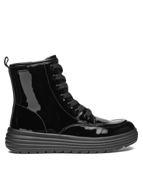 Geox Zābaki Geox J Phaolae Girl J46ETA 000HH C9999 S Melns