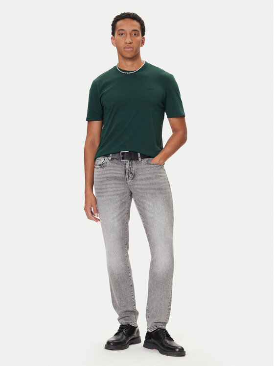 HUGO HUGO Camiseta Dero222 50466158 Verde Regular Fit