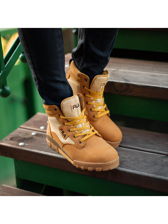 Fila Черевики туристичні Fila Grunge II Mid 1010700.EDU Коричневий