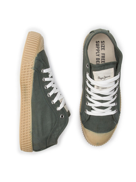 Pepe Jeans Sportbačiai Pepe Jeans In-G Hi Man PMS30544 Žalia