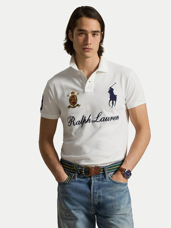 Polo Ralph Lauren Polo Ralph Lauren Polo 710P07311002 Blanco Custom Slim Fit