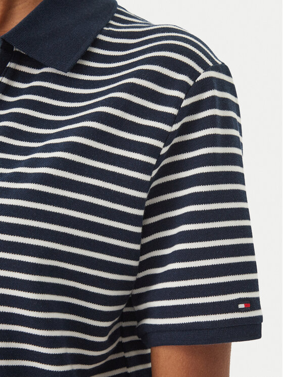 Tommy Hilfiger Tommy Hilfiger Polo WW0WW48720 Azul marino Relaxed Fit