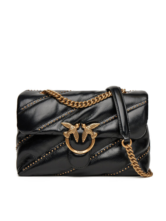 PINKO Geantă PINKO Love Puff Classic Cl PE 25 PLTT 100038 A26T Negru