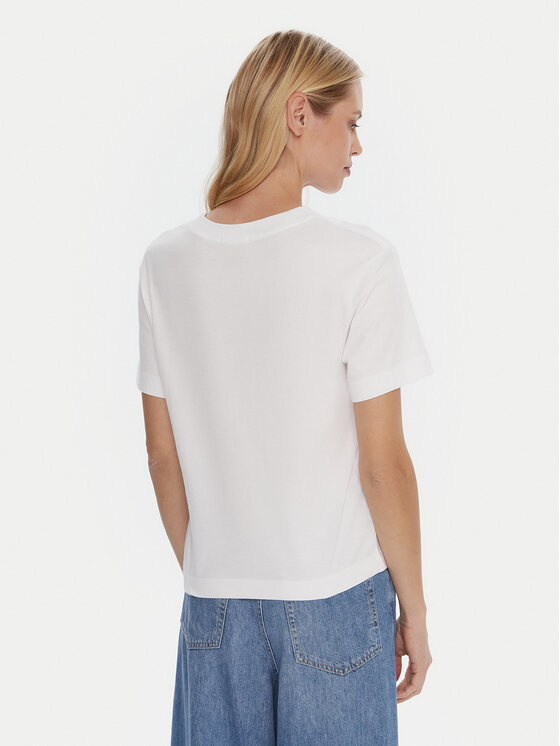 Quiksilver Quiksilver Camiseta Essential EQWZT03196 Blanco Regular Fit