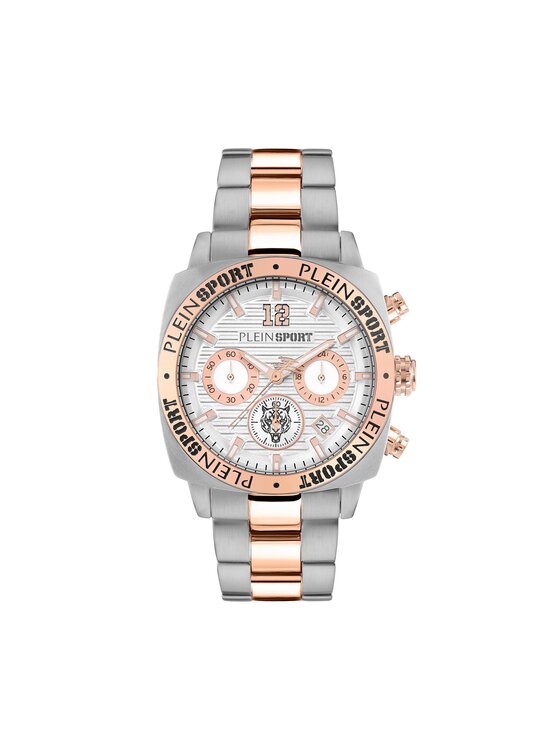 Plein Sport Годинник Plein Sport Wildcat PSGBA1423 Срібний